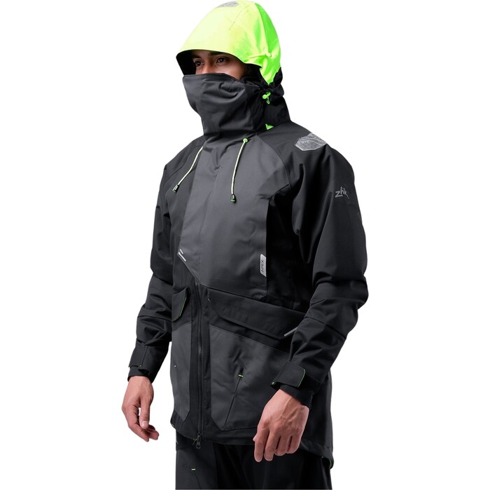 Zhik De Navegacin 2024 Zhik Apex Offshore Para Hombre Jkt0450 - Negro Antracita